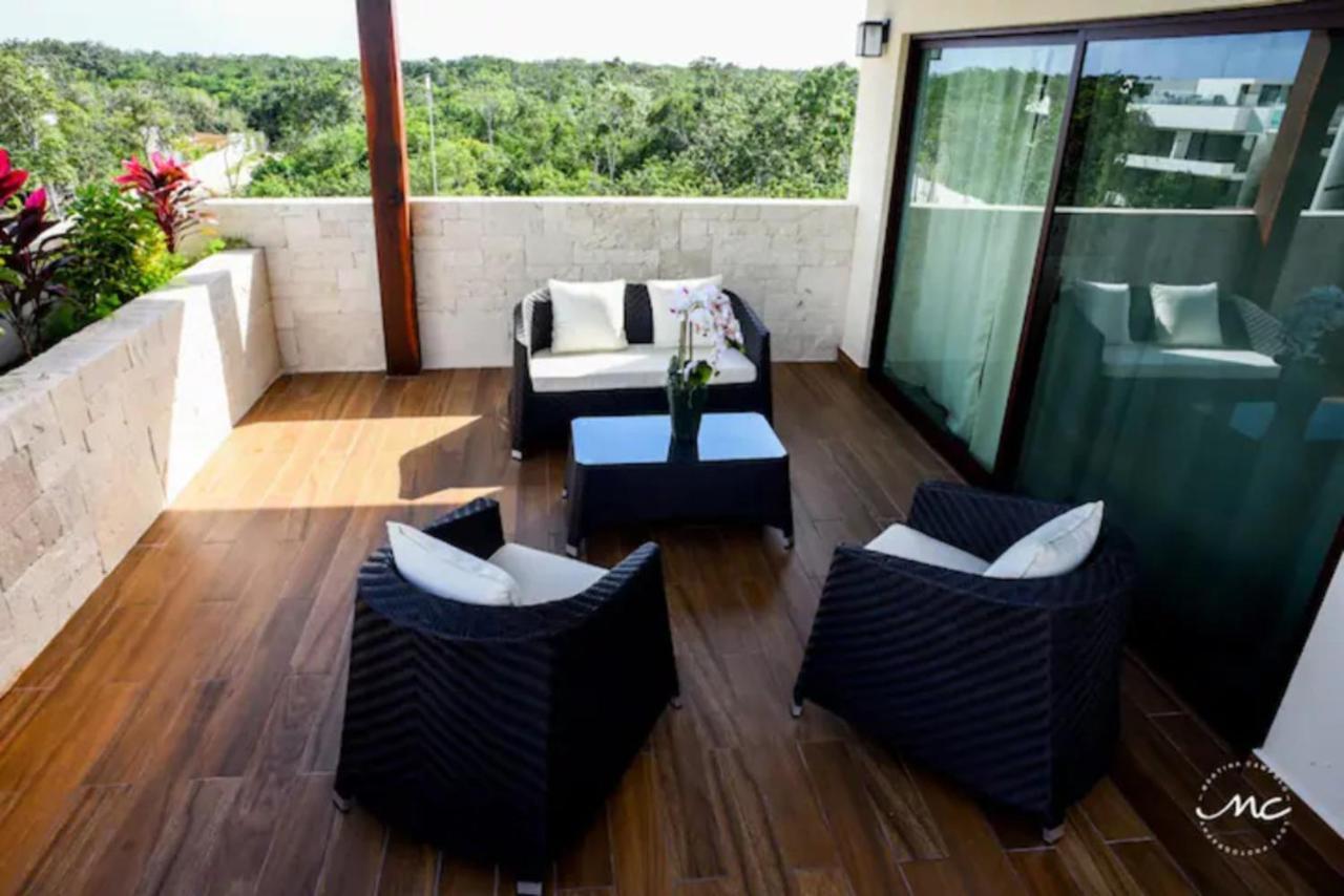 Apartamento Penthouse Blue Luxury La Veleta Tulum Exterior foto
