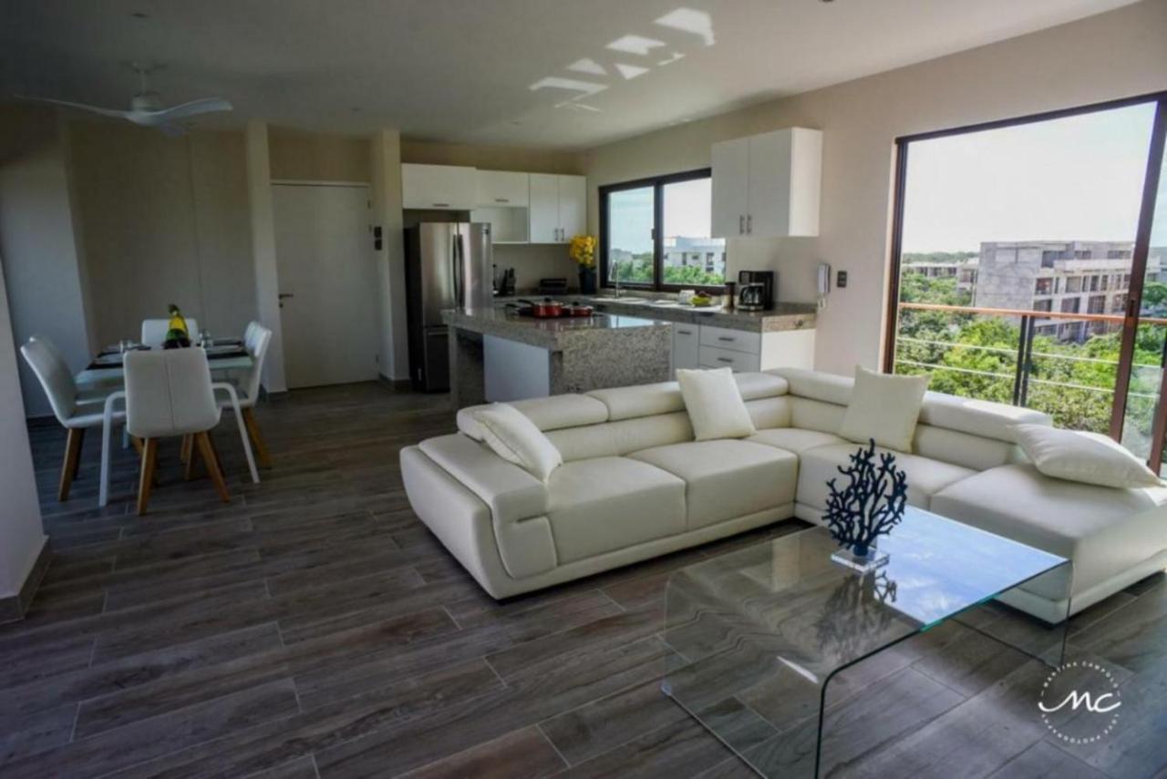 Apartamento Penthouse Blue Luxury La Veleta Tulum Exterior foto